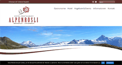 Desktop Screenshot of brandalp.ch